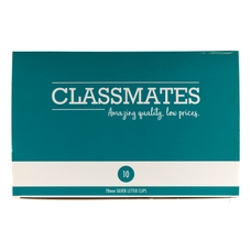 Classmates Letter Clips Silver 70mm - Pack of 10